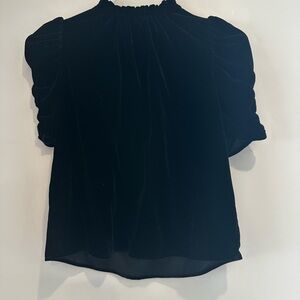 NWT & Other Stories Black Velvet Blouse